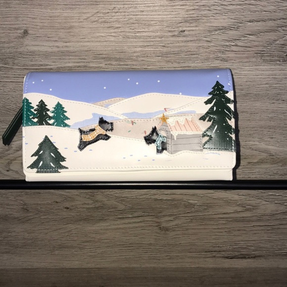 RADLEY LONDON Handbags - NWT-Radley Lrge Leather Wallet At Home in the Snow